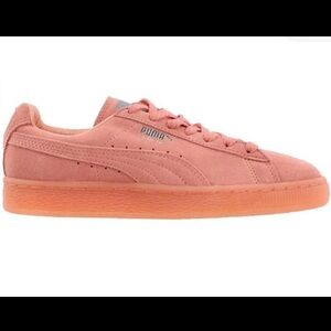 Puma Suede Classic Reflected Pink Sneakers